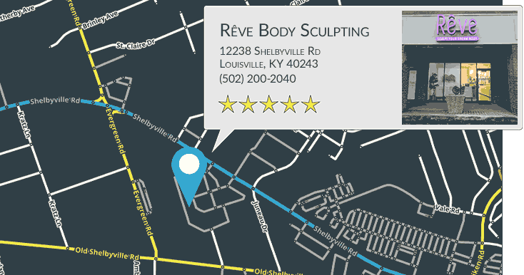 Rêve Body Sculpting's location on google map